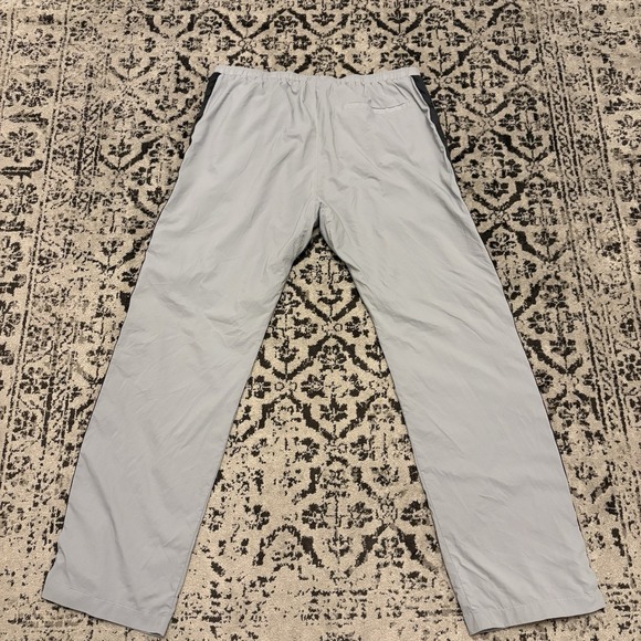 Willy Chavarria Black Brand Side Zip Flare Lined Track Pants Men's Size Large - Picture 16 of 16